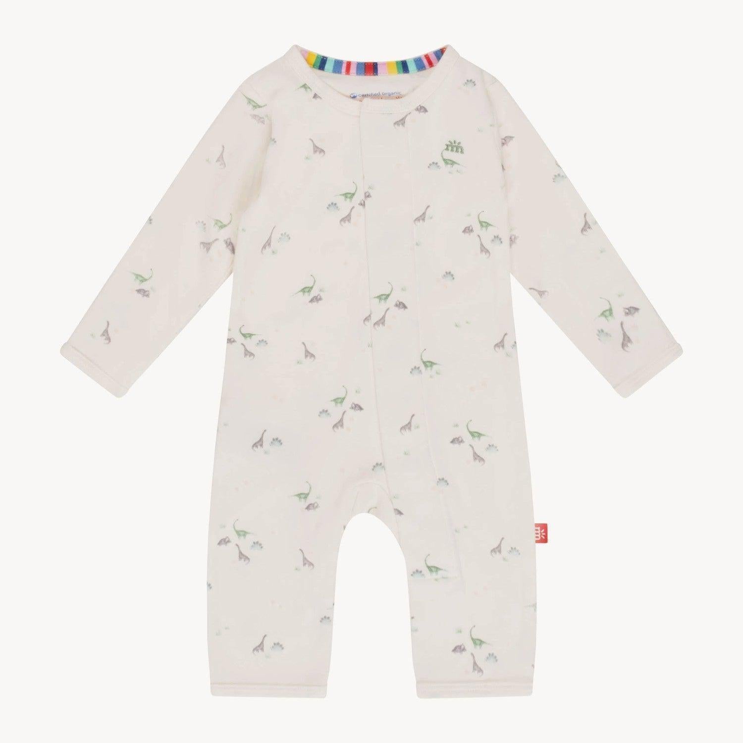 tiny diny organic cotton magnetic fuss free coverall