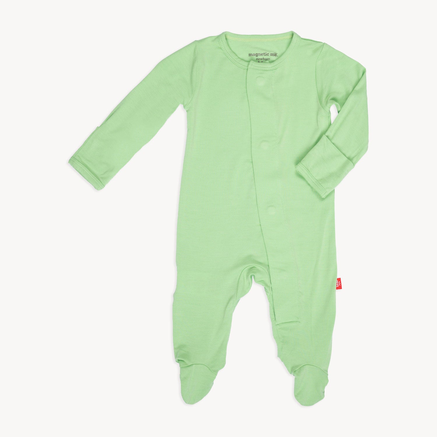 green apple modal magnetic parent favorite footie