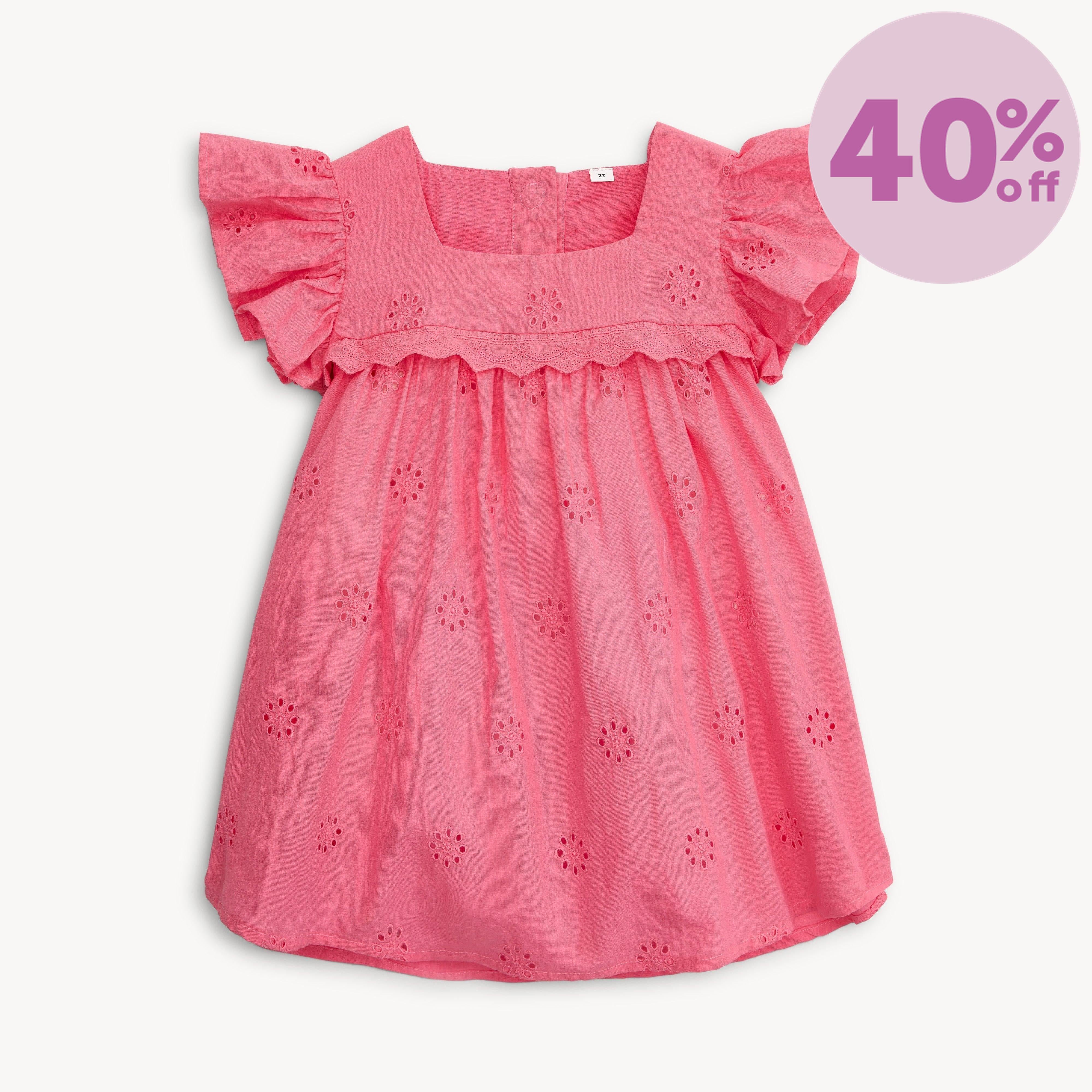 all a-flutter cotton poplin magnetic easy peasy sleeveless dress