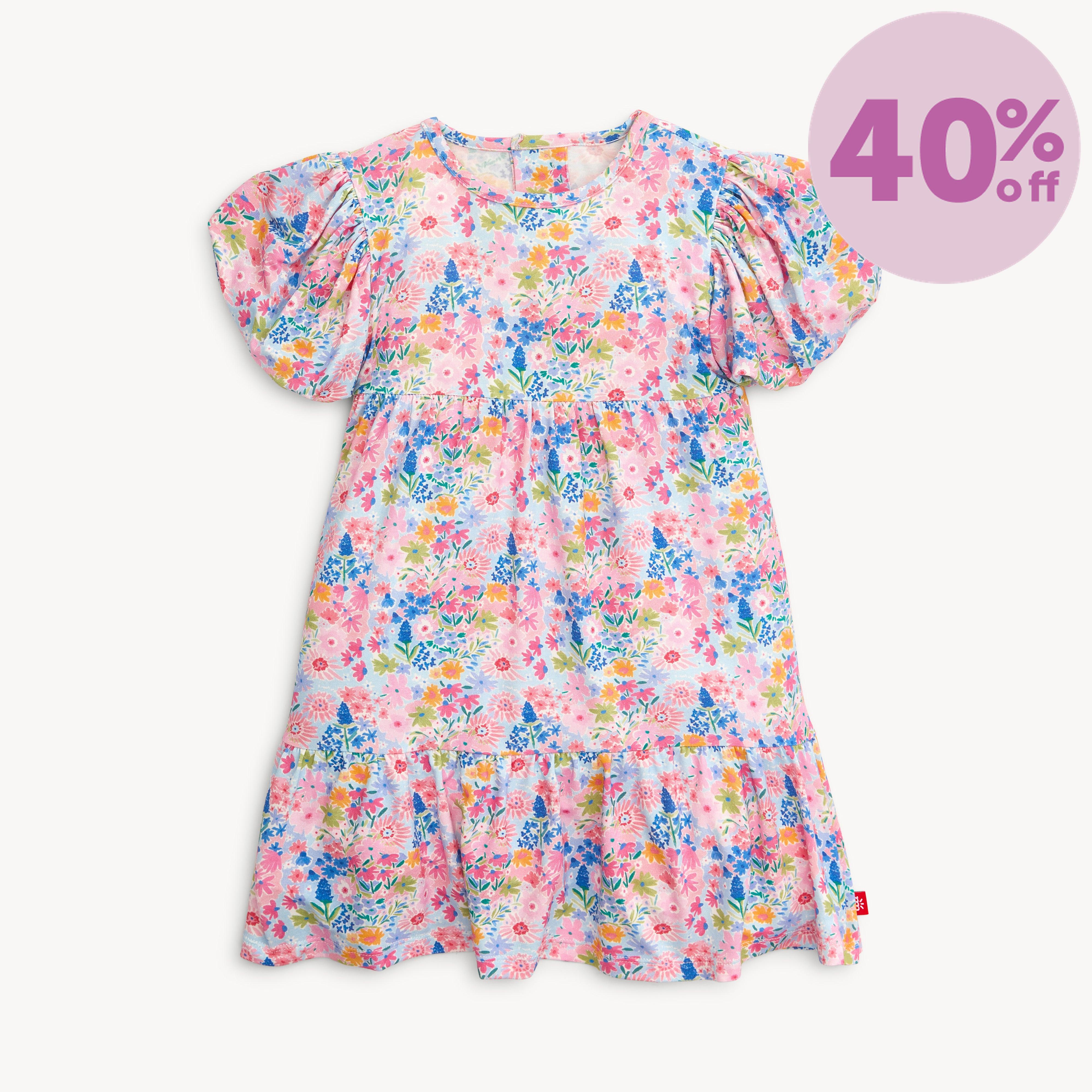 lily modal magnetic easy peasy flutter sleeve dress
