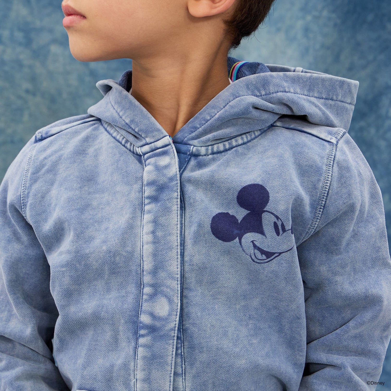 Disney | Magnetic Me Mickey Splatter cotton magnetic hoodie