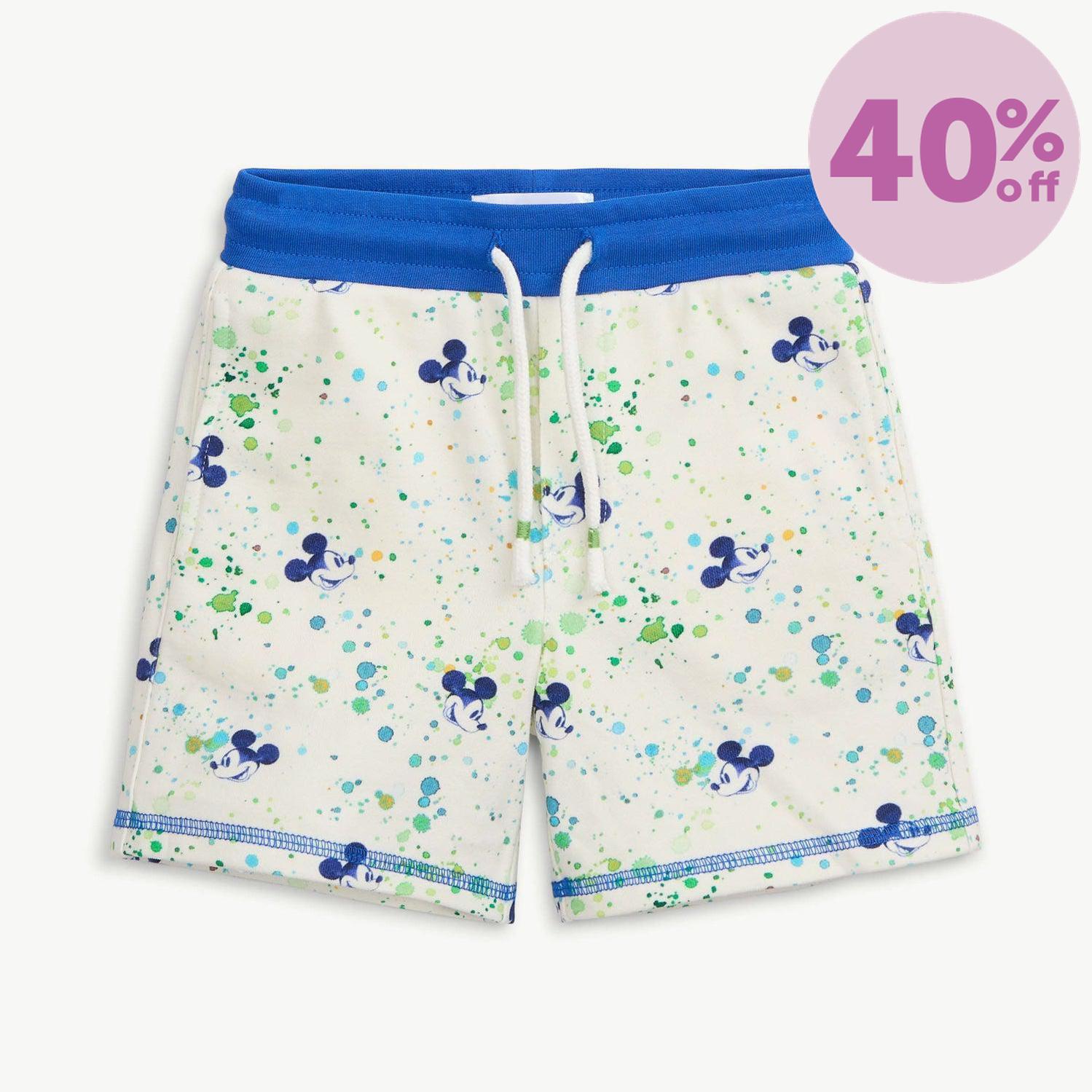 Disney | Magnetic Me Mickey Splatter cotton active short