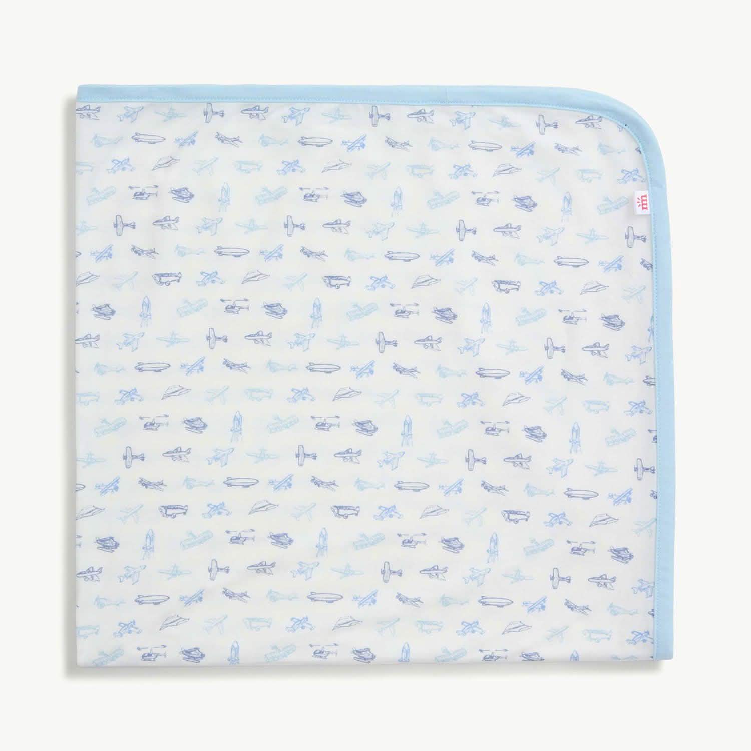 airplanes modal baby blanket