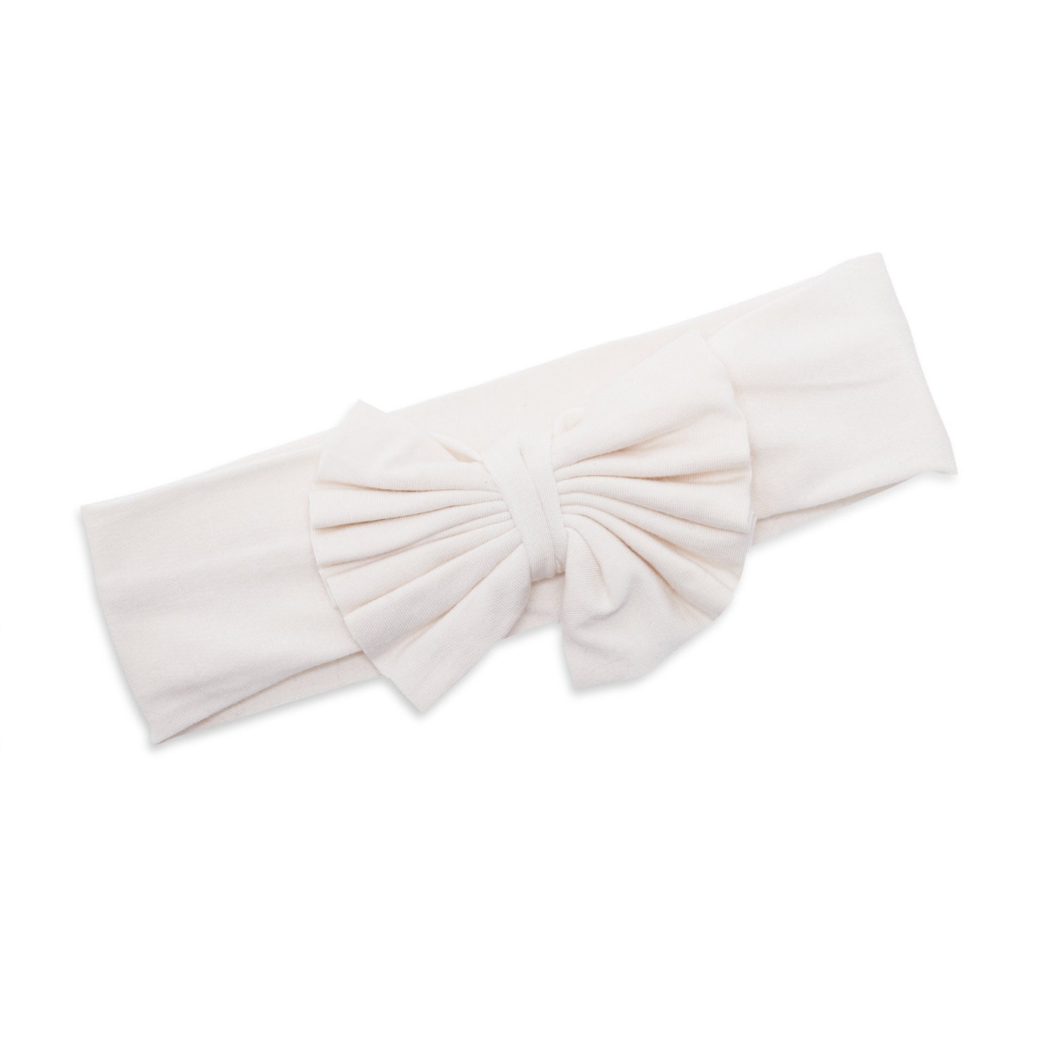 egret modal bow headband