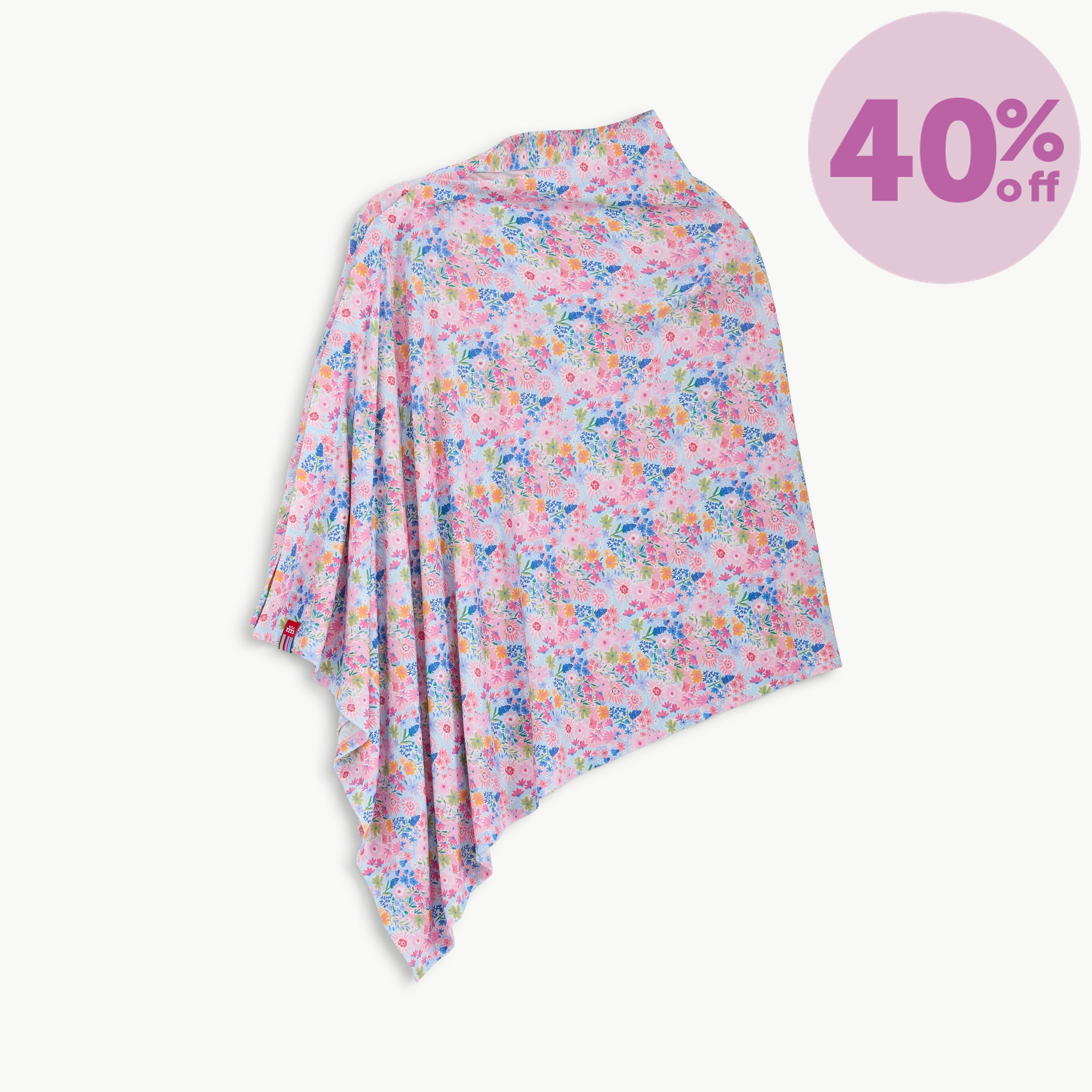 lily modal magnetic nursing poncho scarf