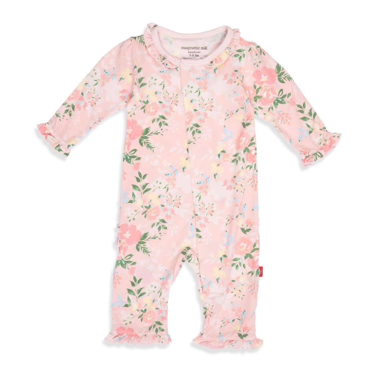 ainslee modal ruffle magnetic fuss free coverall - re-loved