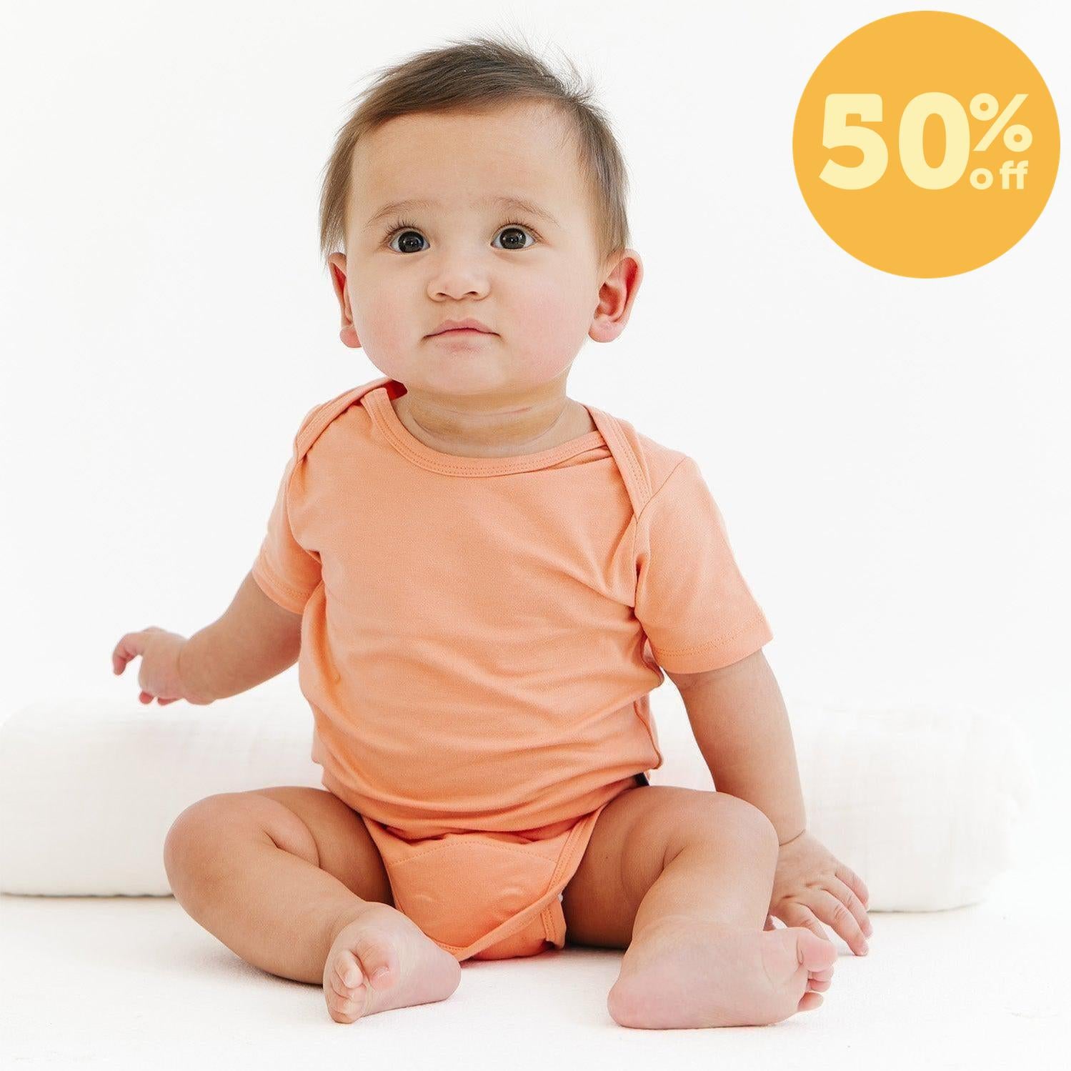 autumn coral cloudstretch™ magnetic bodysuit