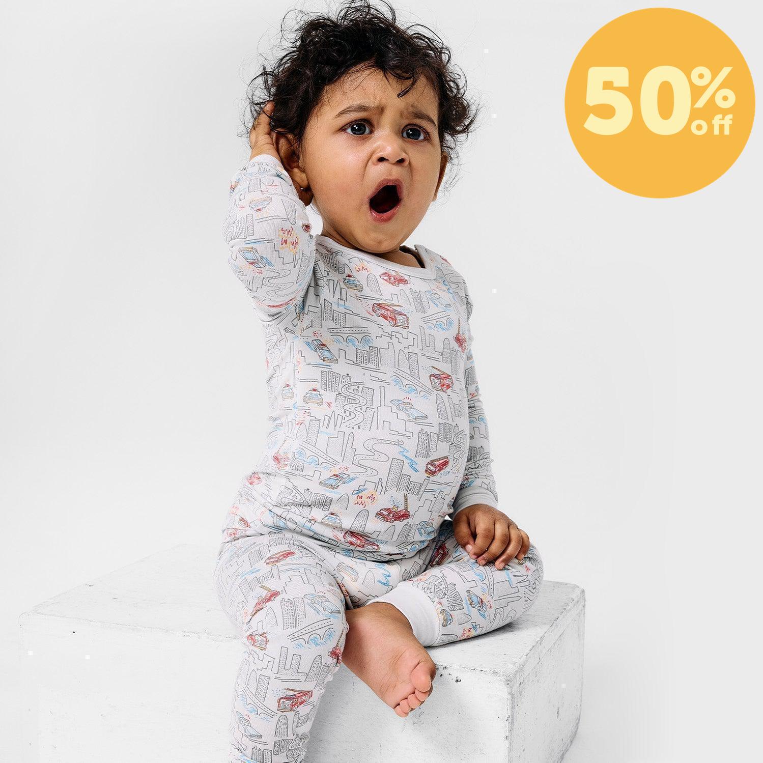 chief of sleep modal magnetic no drama pajama kids long sleeve set