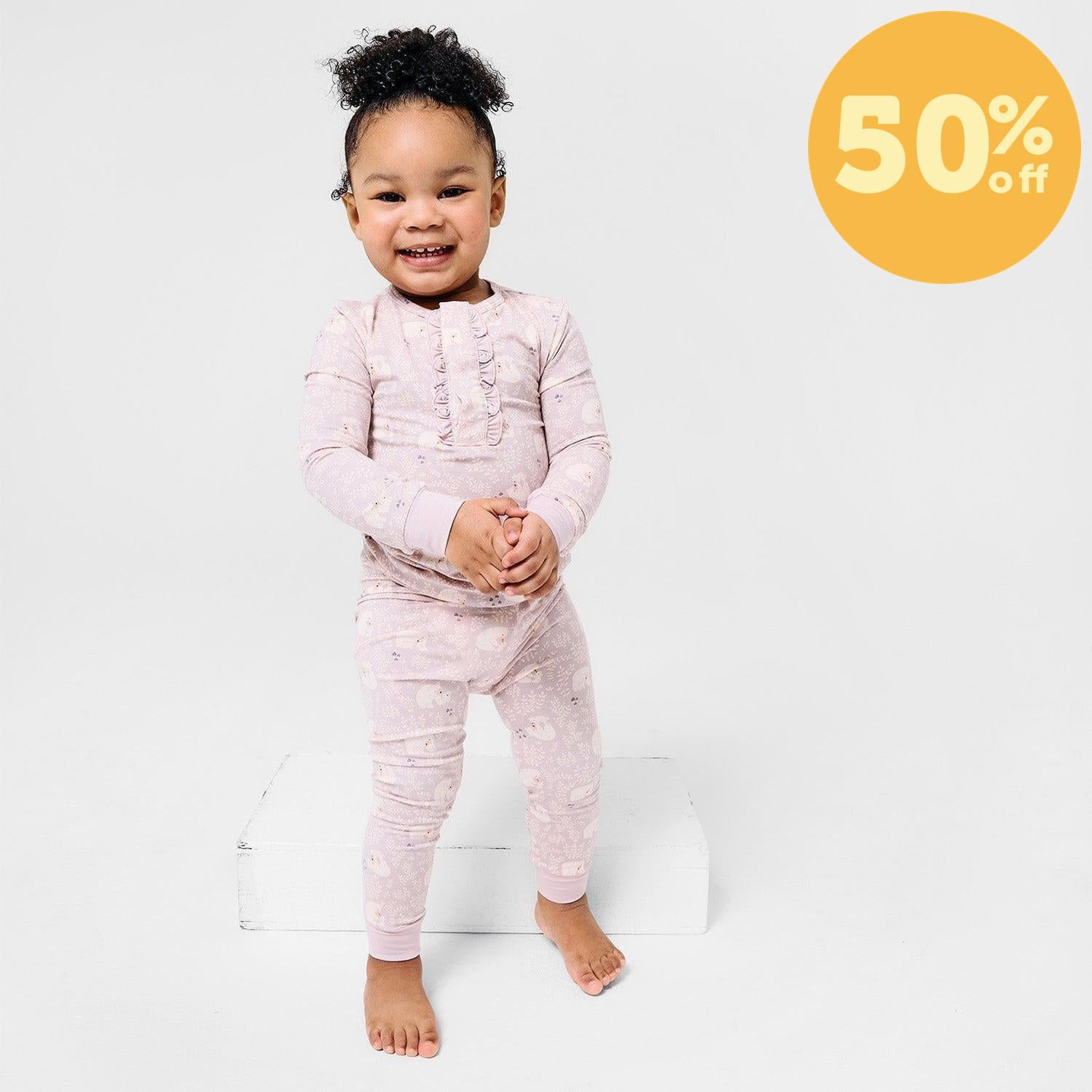 cuddle club modal magnetic no drama pajama kids long sleeve set