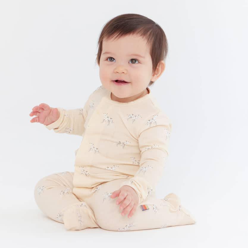 dalmation CloudStretch™ magnetic footie - re-loved
