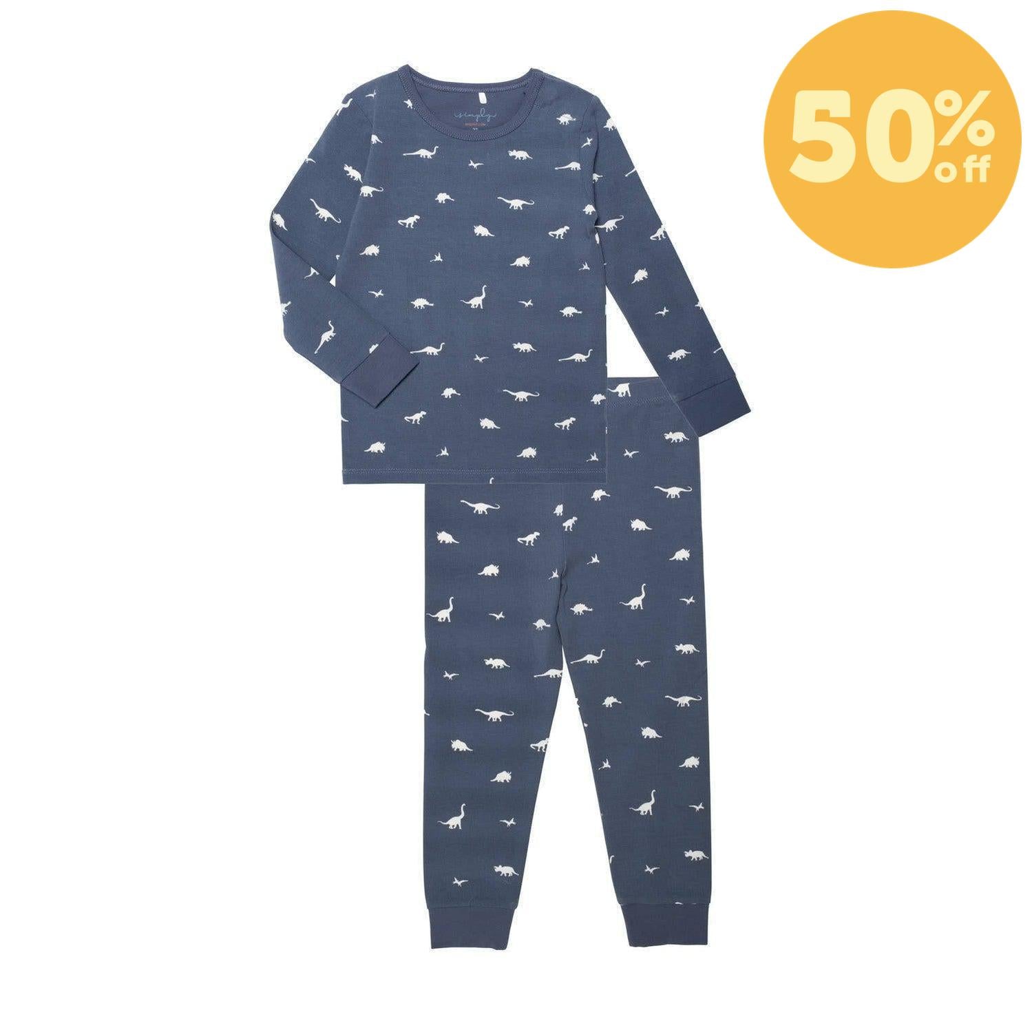 dino CloudStretch™ magnetic kids pajama set