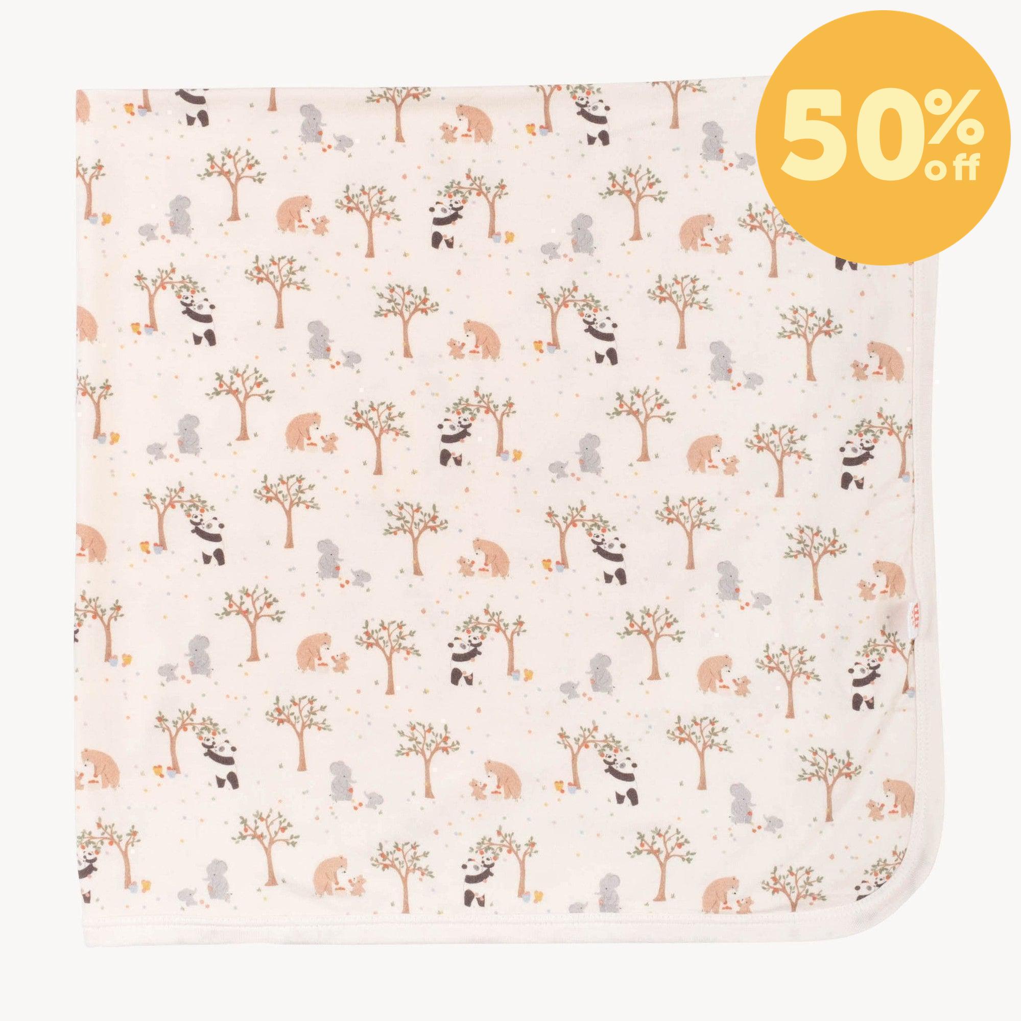 family tree modal baby blanket