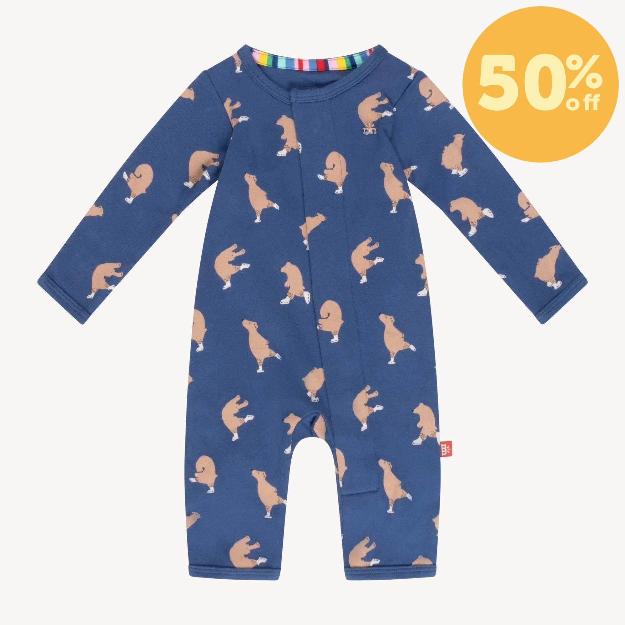 gliding through life organic cotton magnetic fuss free coverall