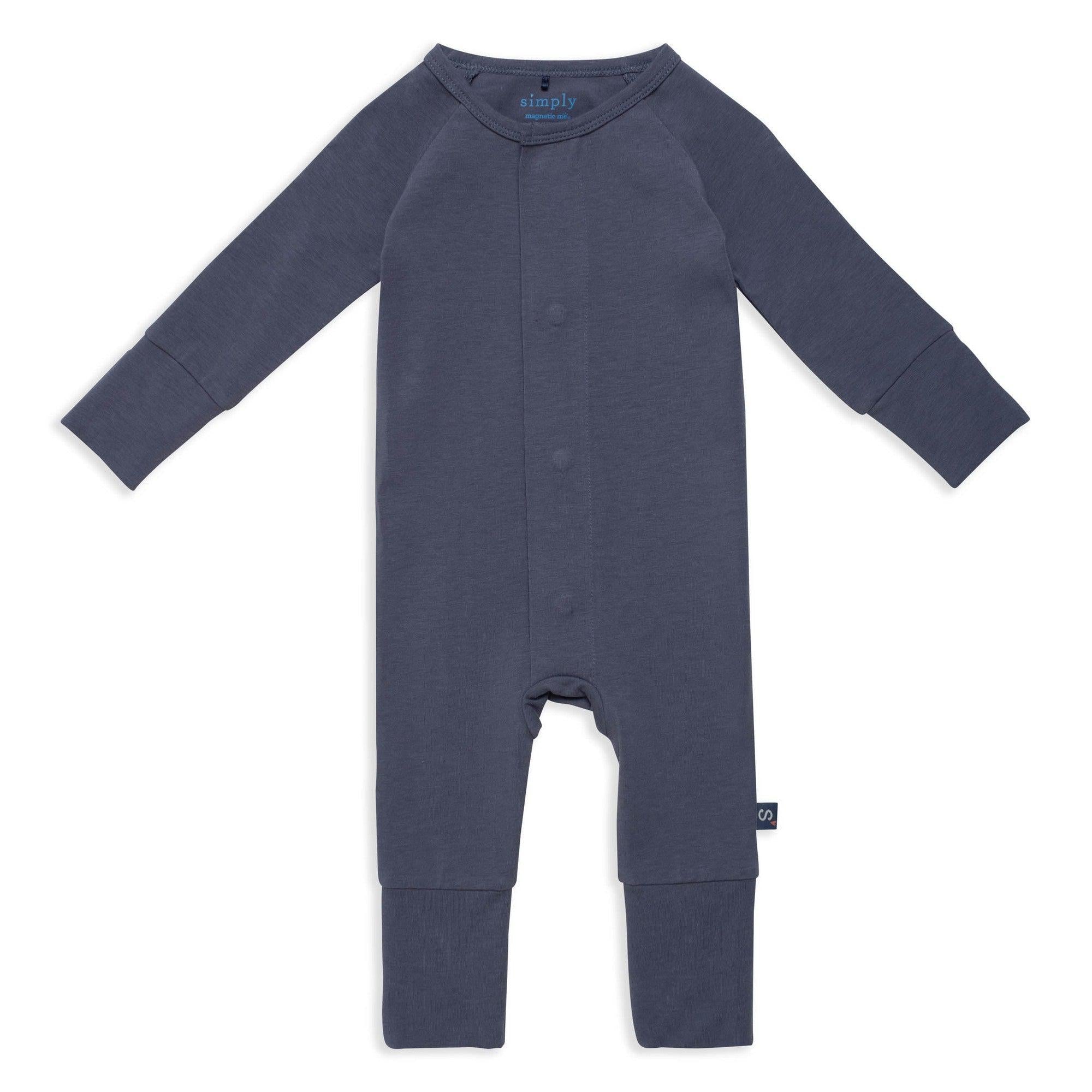 harbor blue cloudstretch™ magnetic convertible coveralls - re-loved