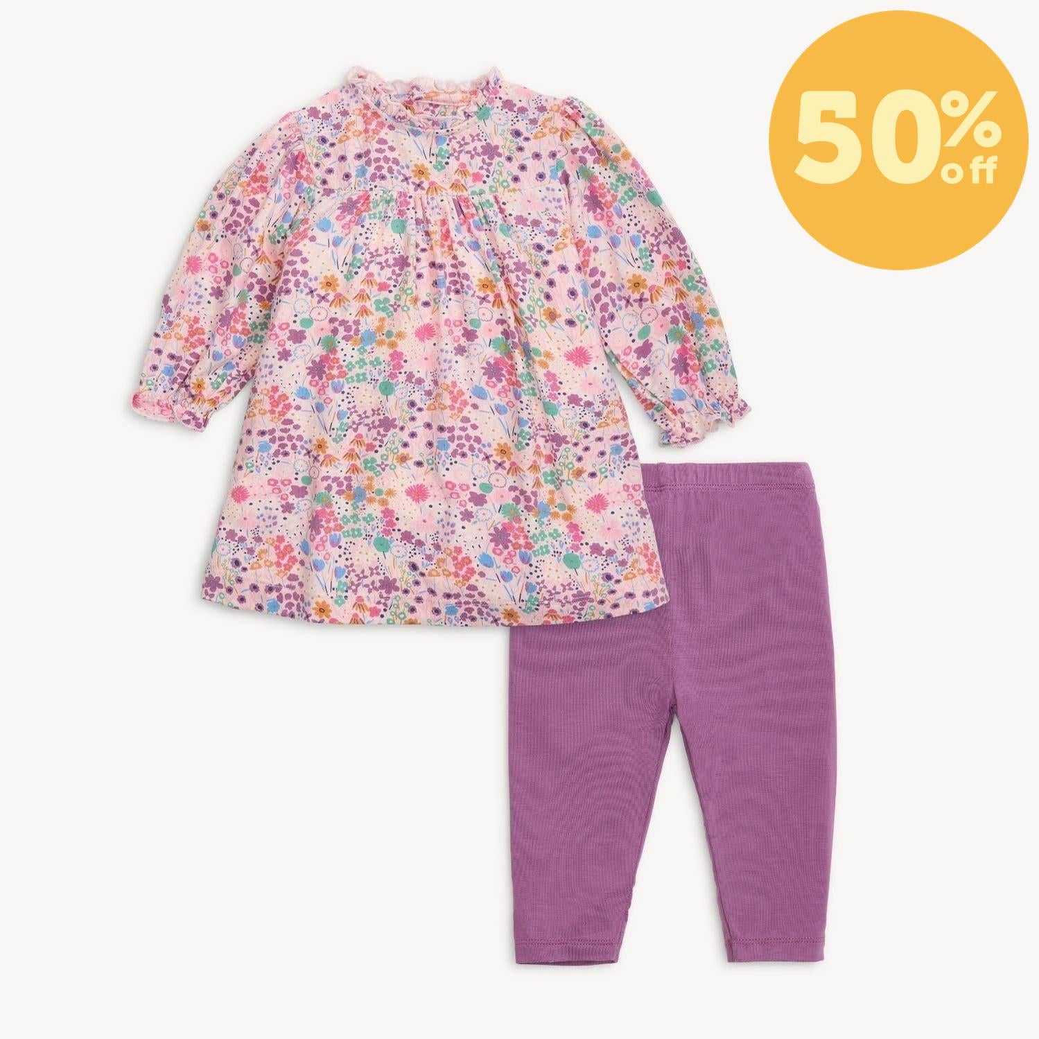 isla modal magnetic little baby dress + legging