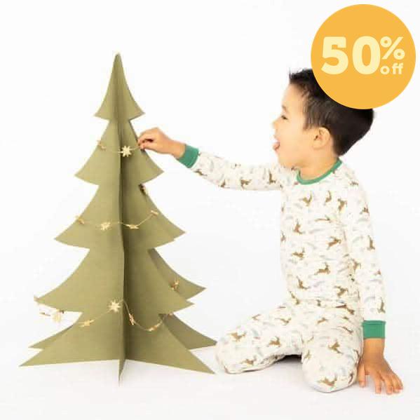 merry and bright modal magnetic no drama pajama long sleeve set