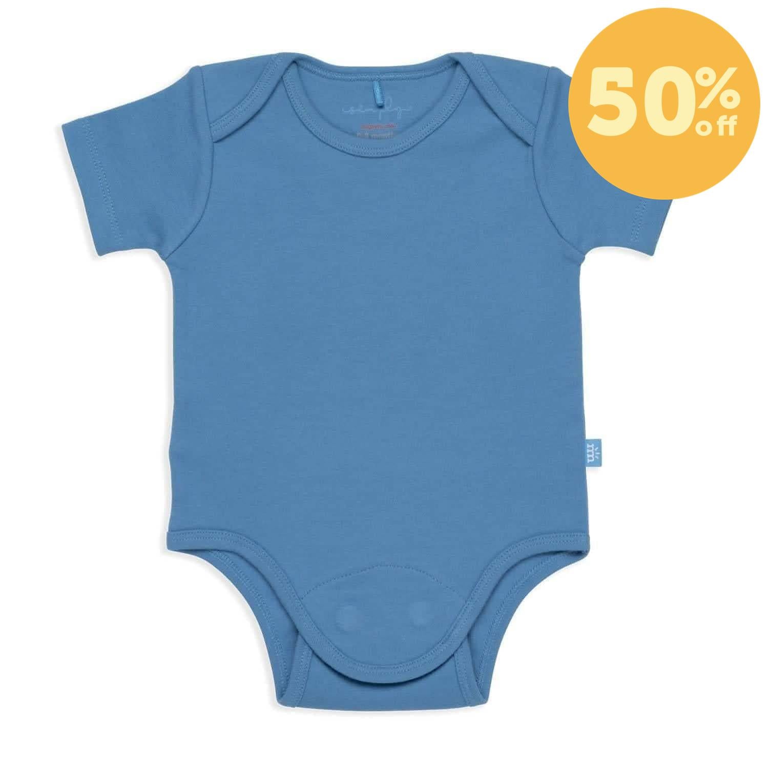 midnight river organic cotton magnetic bodysuit