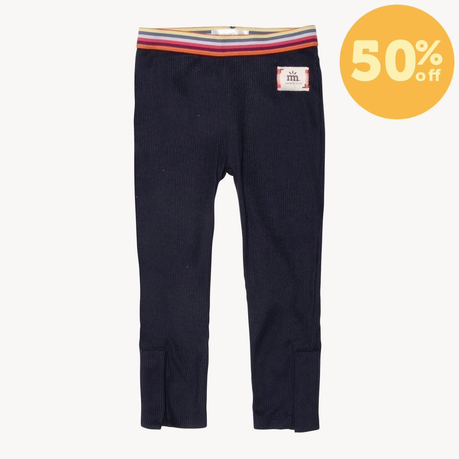 navy magnetic legging