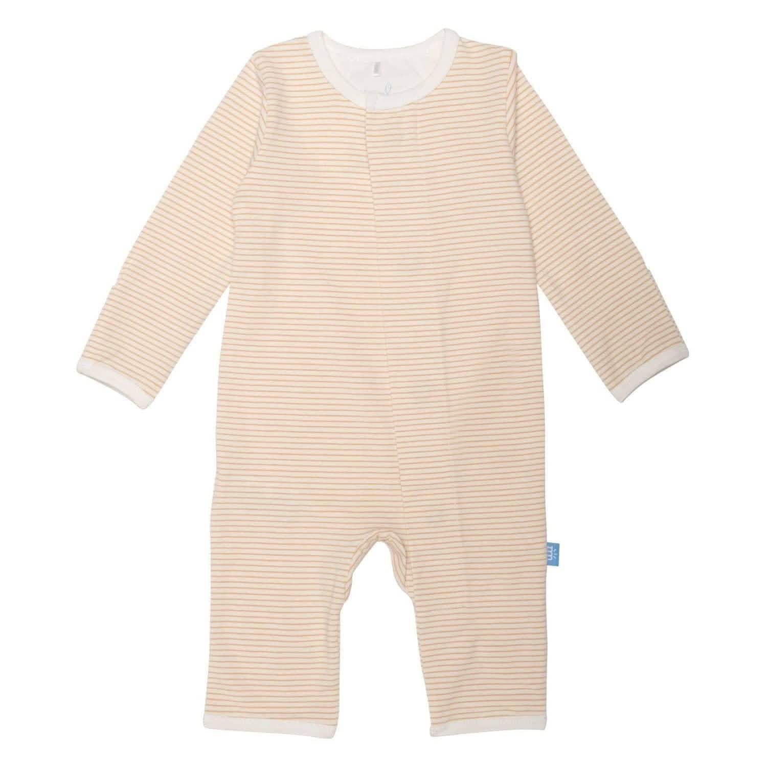 orange skinny stripe CloudStretch™ magnetic coverall - re-loved