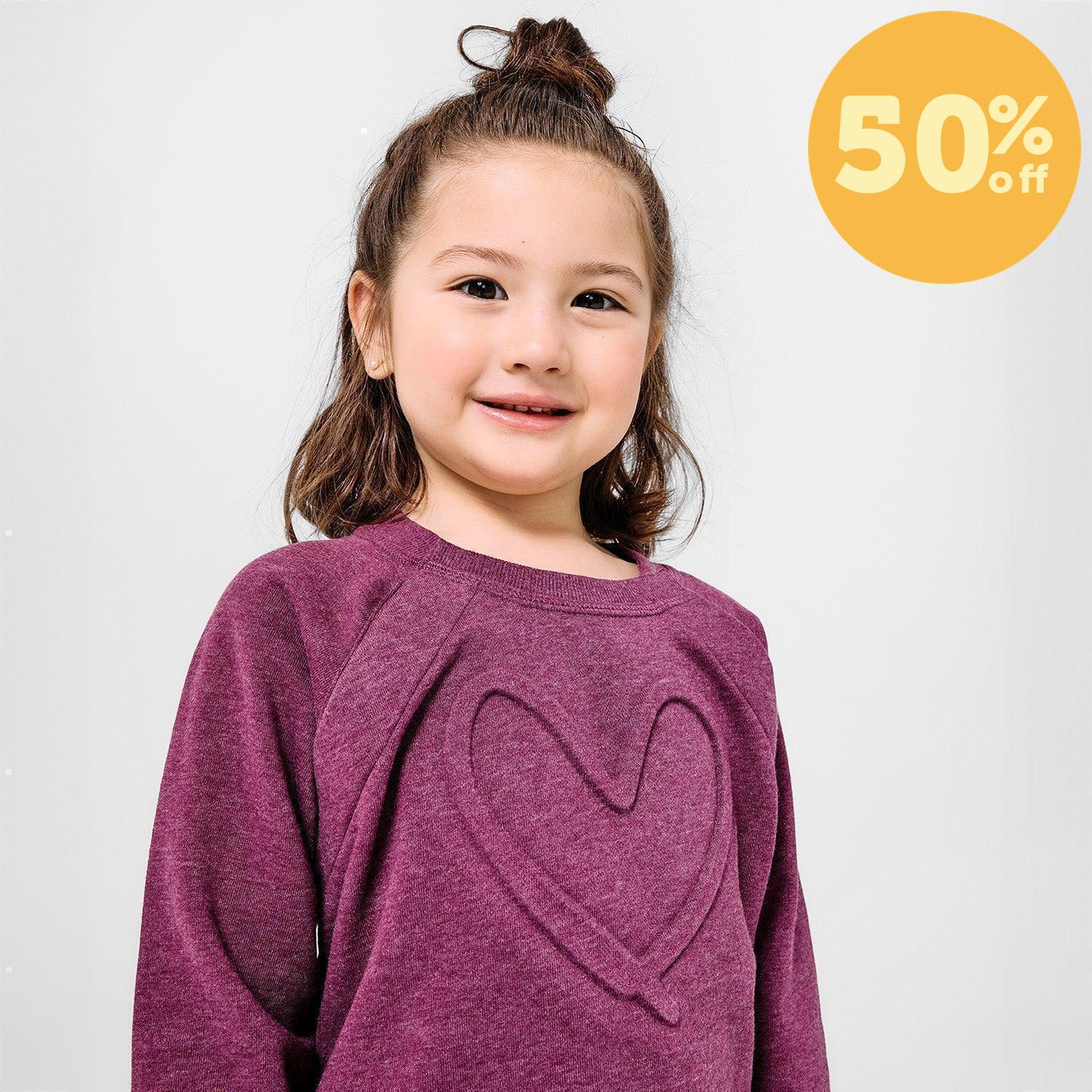 purple potion cotton magnetic sweater