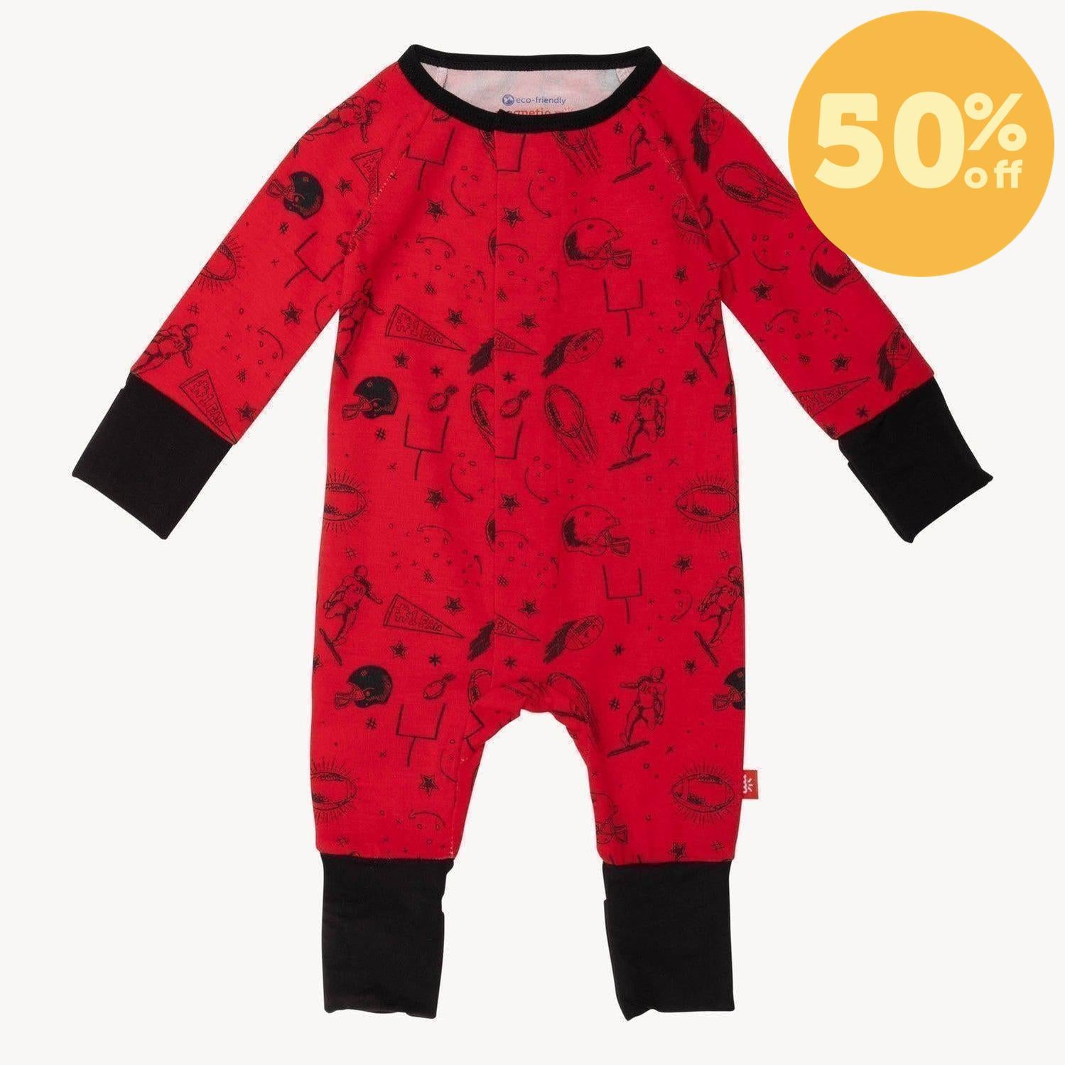 red game day modal magnetic convertible grow with me coverall