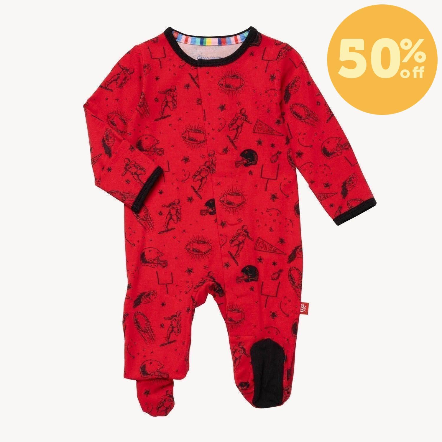red game day modal magnetic parent favorite footie