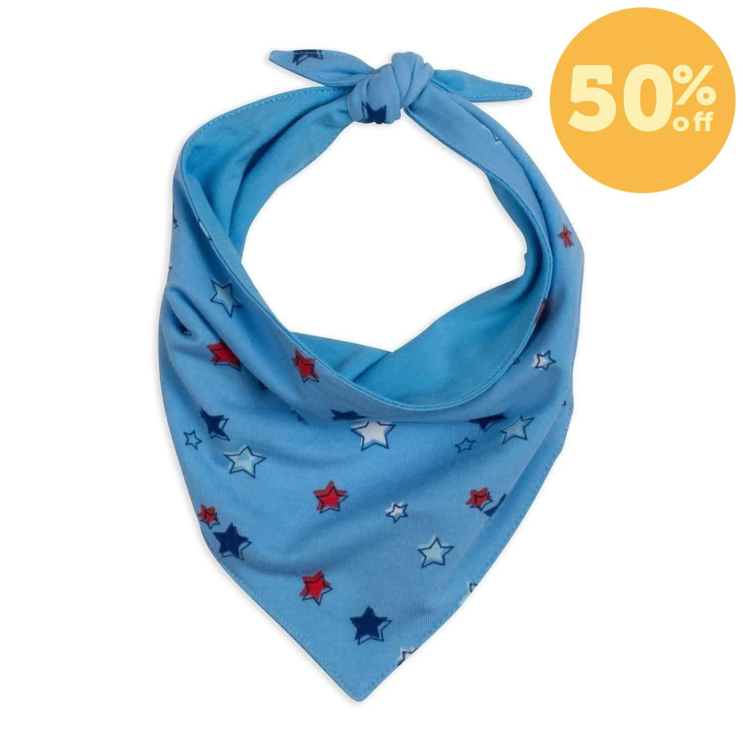 red white and bluetiful modal dog bandana