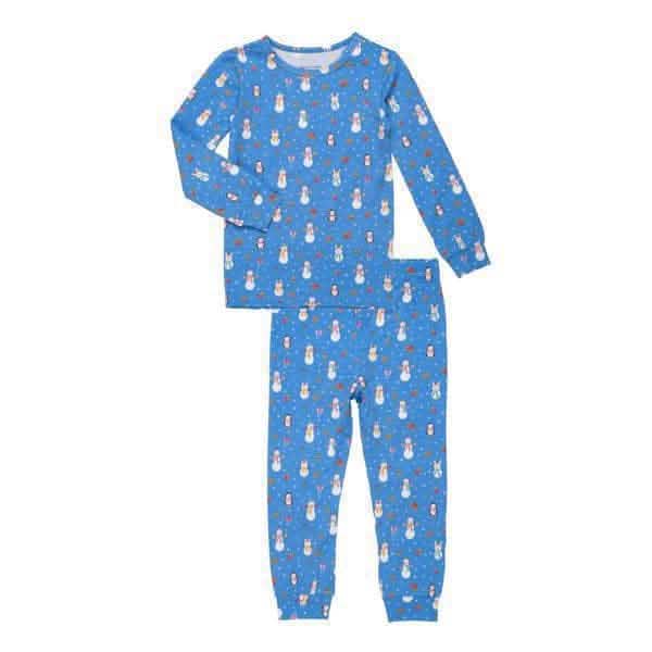 snow much fun modal magnetic no drama pajama long sleeve set - re-loved