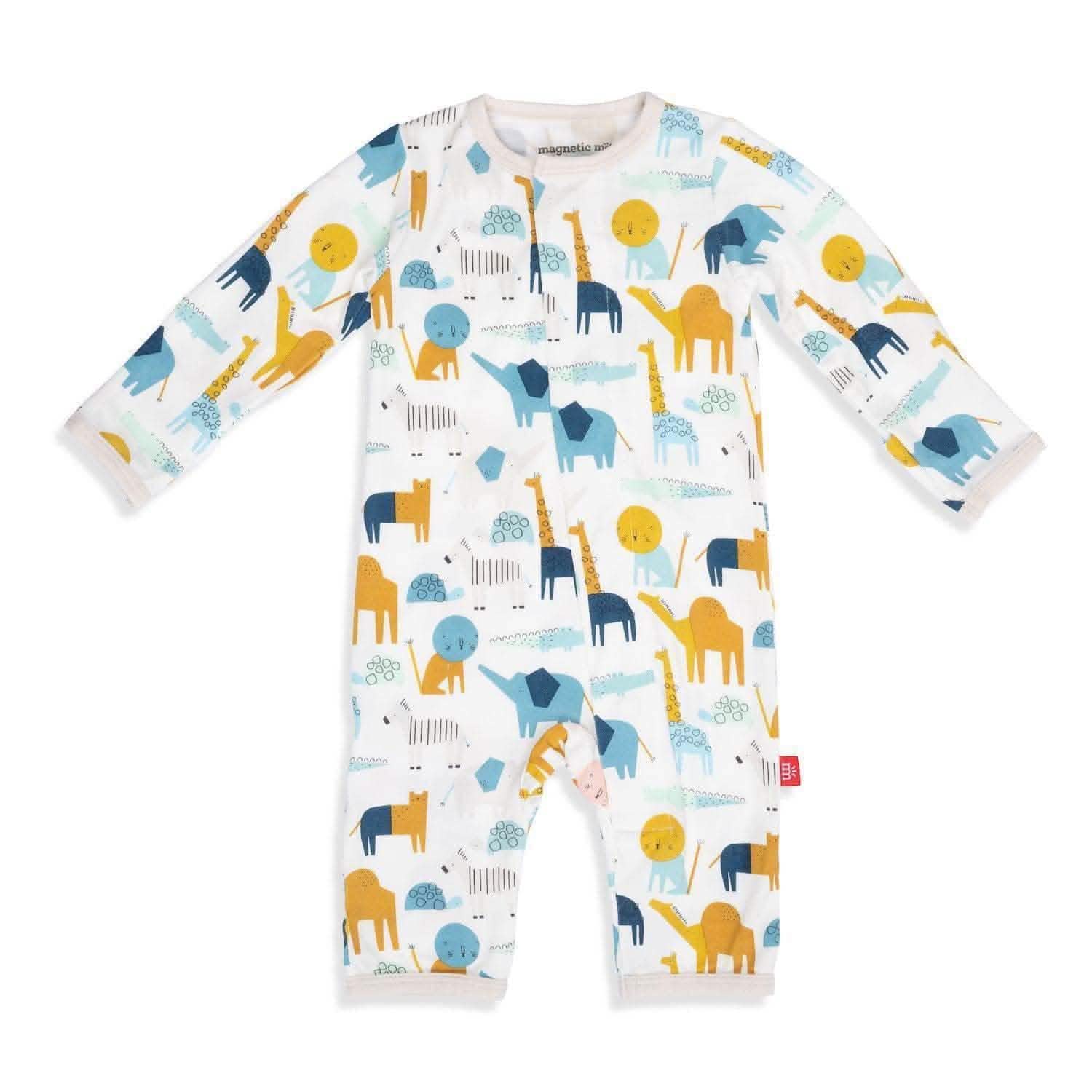 the fast and the furriest modal magnetic coverall | blue - re-loved