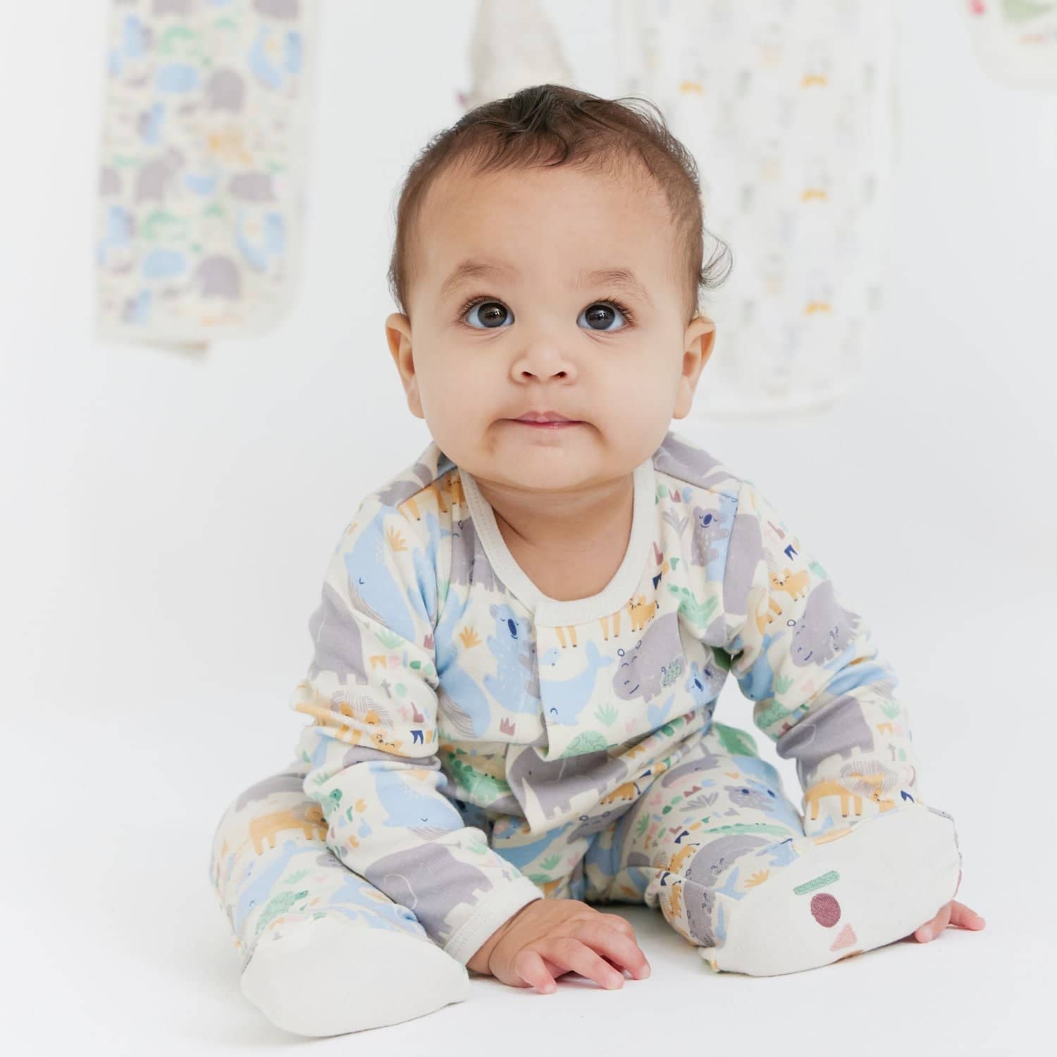 little lovin organic cotton magnetic parent favorite footie