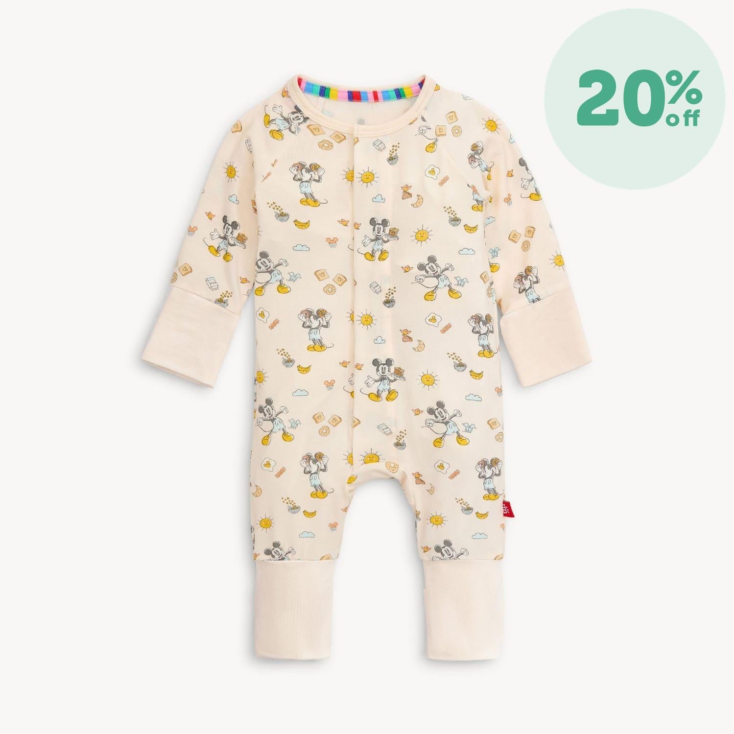 Disney | Magnetic Me Mickey Brunch Bunch modal magnetic grow with me convertible coverall